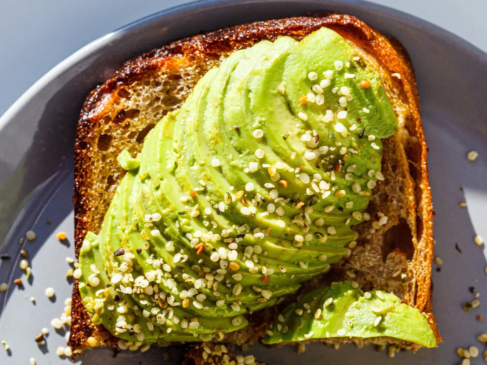 Delicous-Avocado-Hemp-Heart-Toast