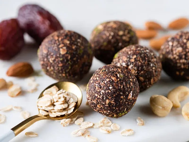 Foxy Hemp Heart Energy Balls